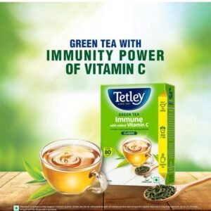 Tetley Green Tea with added vitamin C 100 gm