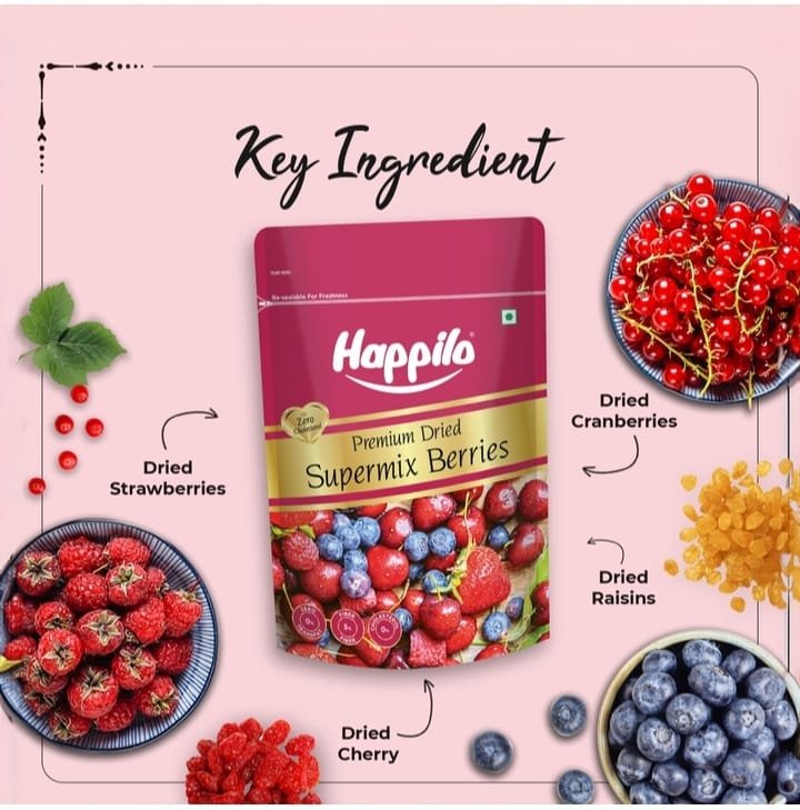 Happilo Premium International Supermix Berries 🍒