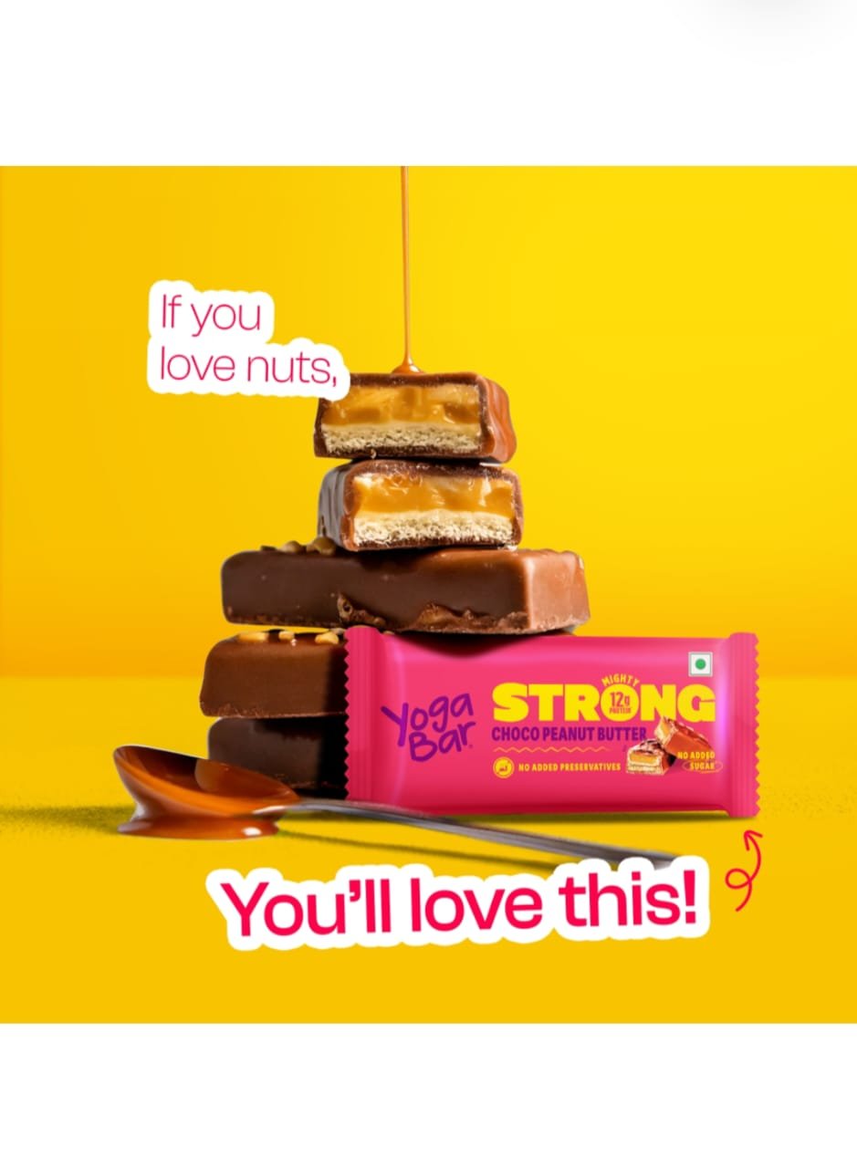 Yogabar Choco Peanut Protein Bar