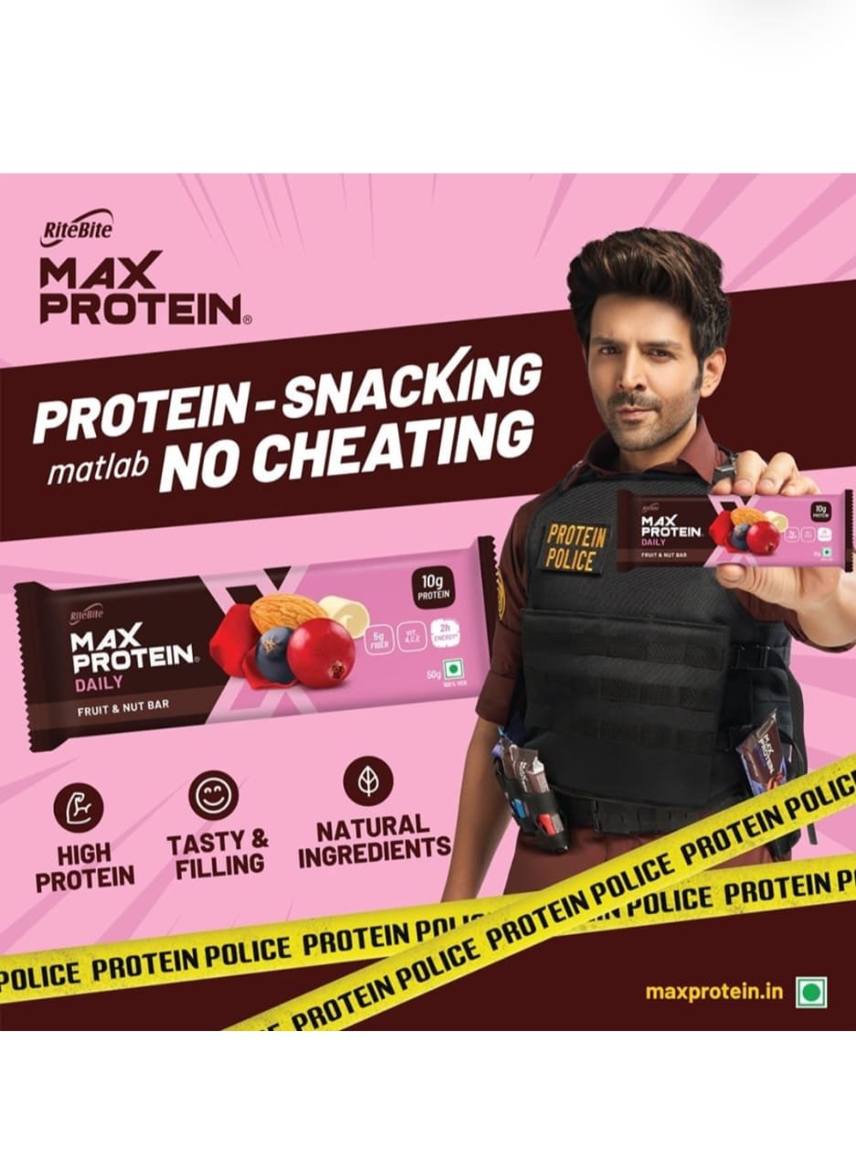 RiteBite Max Protein Daily Fruit & Nut Bar - Berries & Blackcurrant