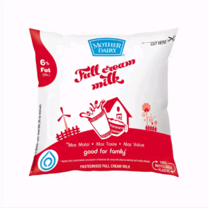 Mother Dairy Full Cream Milk (500 ml)