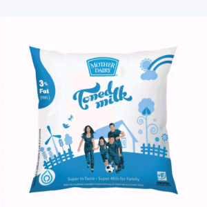 Mother Dairy Toned Milk (500 ml)
