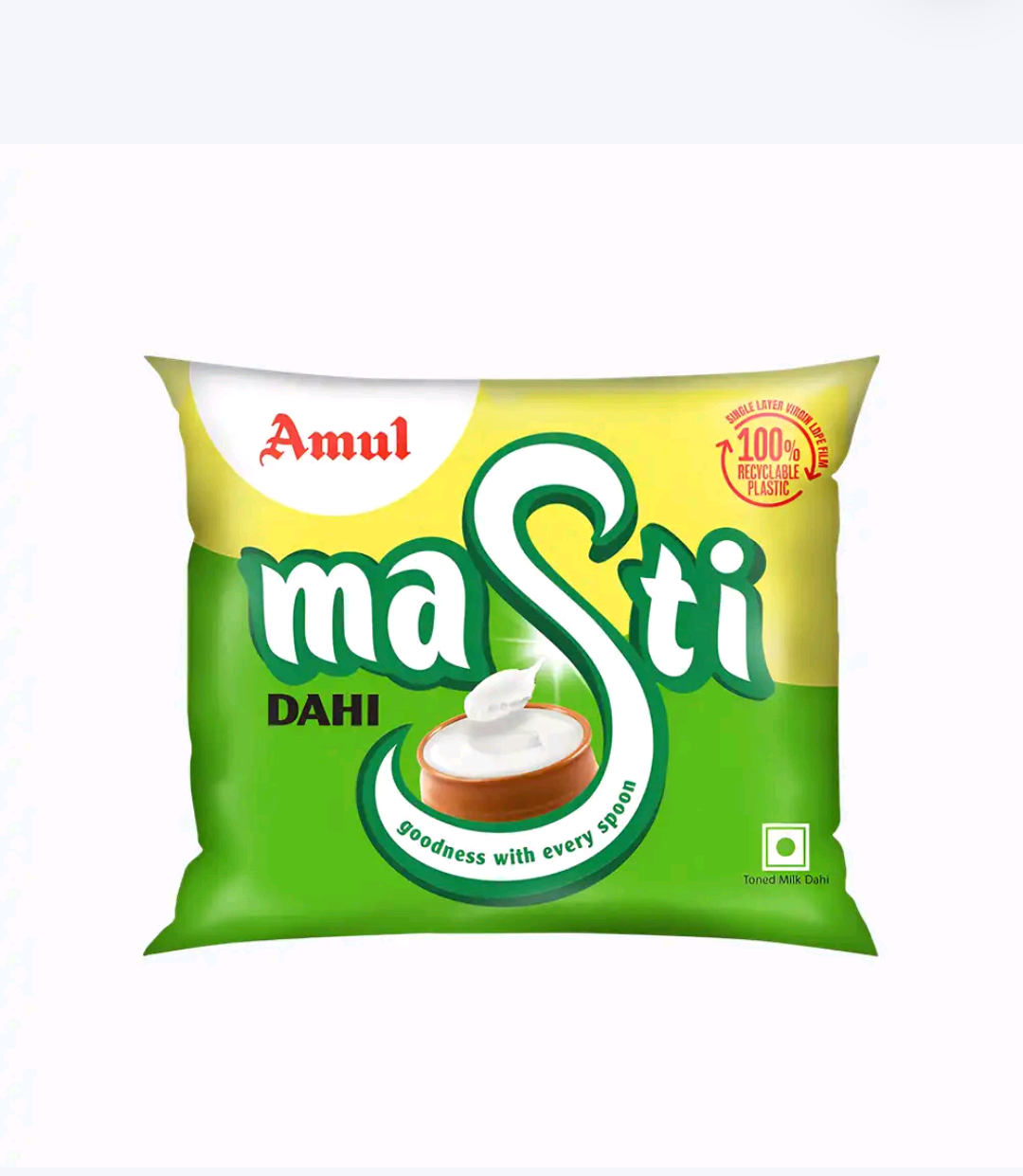 Amul Masti Pouch Curd (390g)
