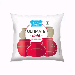 Mother Dairy Ultimate Pouch Curd (400g)