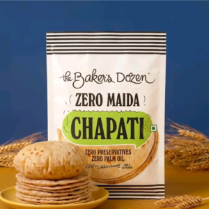 The Baker's Dozen Zero Maida Chapati Ready to Cook (6 Pcs)