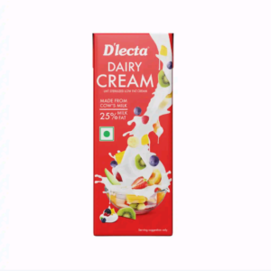D'lecta Dairy Fresh Cream -25% Fat (200ml)