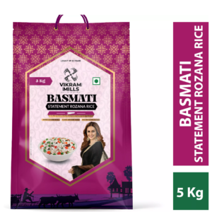 VIKRAM MILLS Statement Rozzana Basmati Rice (5kg)