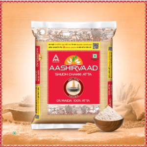 Aashirwad Shudh Chakki Atta (100% Atta, 0% Maida) 10kg