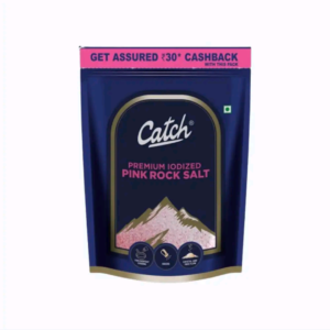 Catch Premium Iodised Pink Rock Salt / Sendha Namak (1kg)