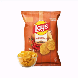 Lay's West Indies Hot 'n' Sweat Chilli Potato Chips (80g)