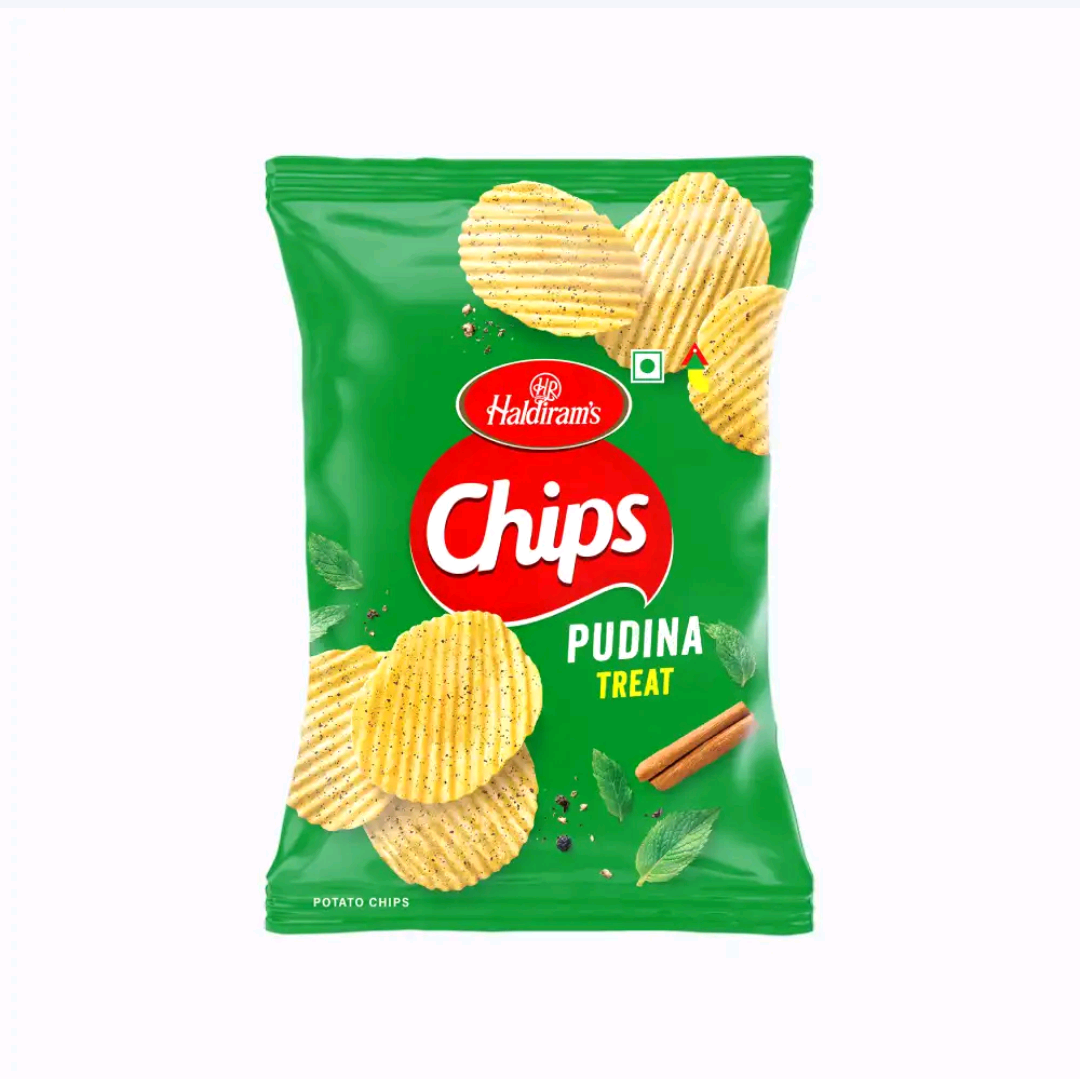 Haldiram's Pudina Treat Potato Chip (89g)