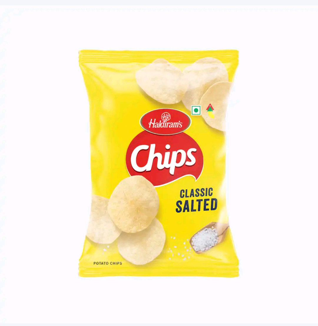 Haldiram's Classic Salted Potato Chips (89g)