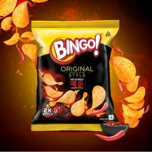Bingo Original Hot & Spicy Korean Style Potato Chips (85g)