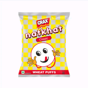 Crax Natkhat Classic Wheat Puffs Snacks (88g)