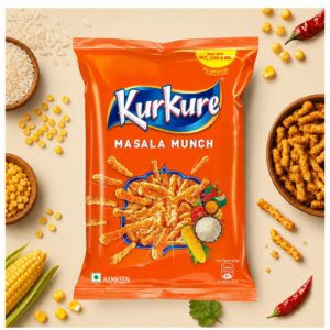 Kurkure Namkeen Masala Munch | Crunchy Snacks (94g)