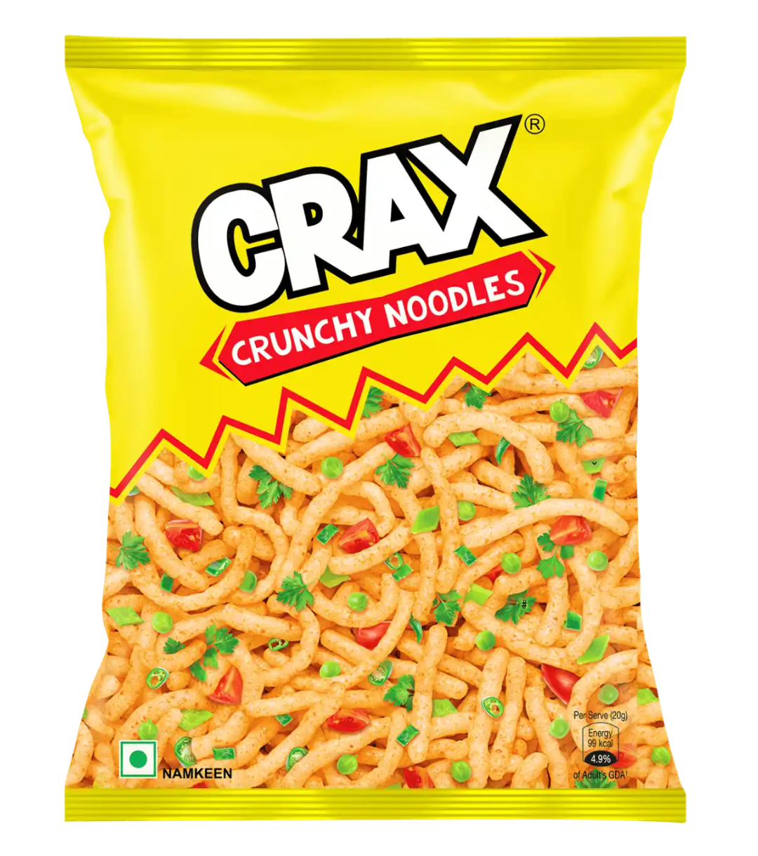 Crax Crunchy Noddles Puffs Chips Snacks (70g)