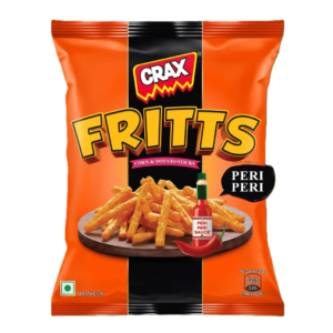 Crax Fritts Peri Peri Corn & Potato Stick Snacks (78g or 84g)