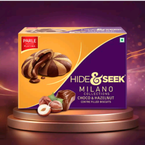 Hide & Seek Milano Center Filled Biscuits (Choco & Hazelnut) 100g