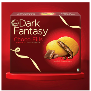 Sunfeast Dark Fantasy Choco Fills , Original Filled Cookies With Choco Cream (460g)
