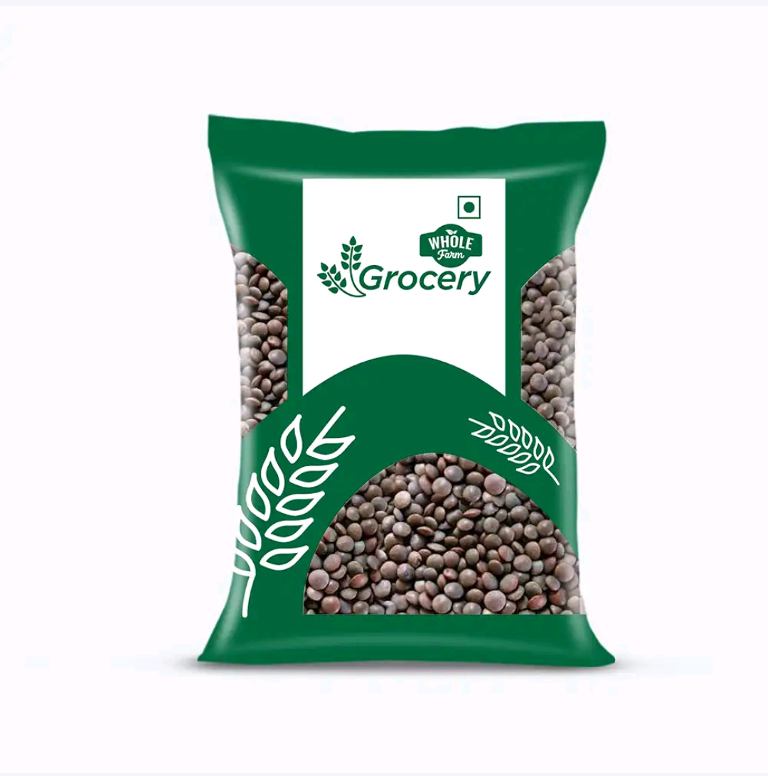 Whole Farm Grocery Sabut Black Masoor Dal (500g)