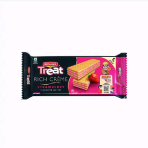 Britannia Treat Strawberry Flavoured Wafers (50g)