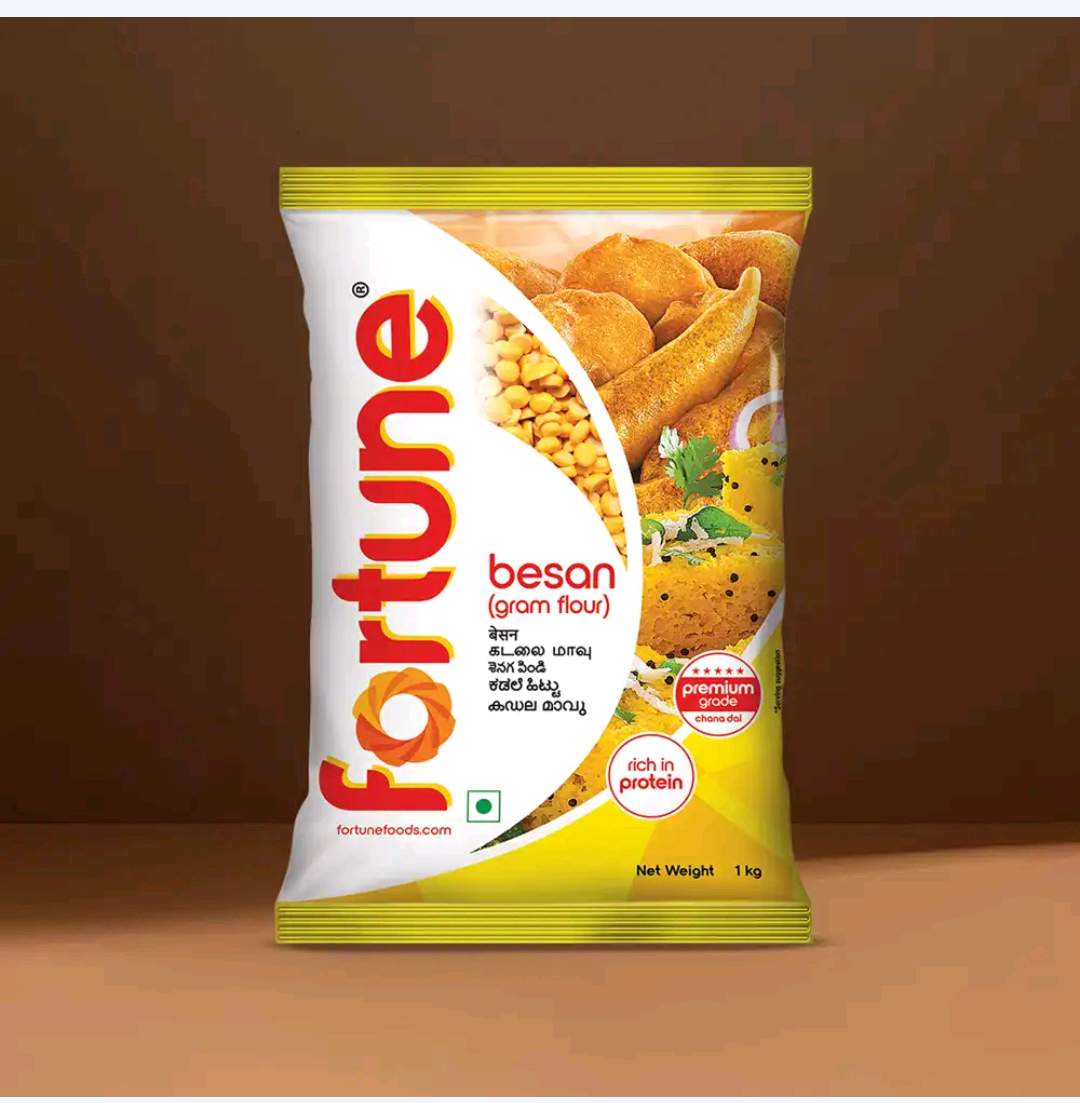 Fortune 100% Chana Dal Besan (1kg)